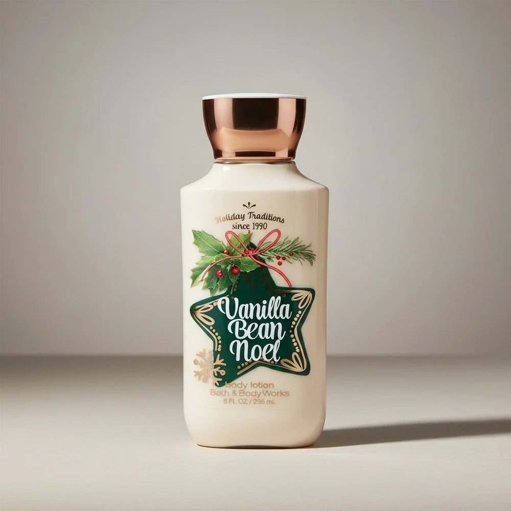 Bath & Body Works Vanilla Bean Noel‎ Body Lotion 8oz Holiday Traditions New
